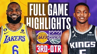 Los Angeles Lakers vs Sacramento Kings HIGHLIGHTS 3RD -QTR HD | 2024 NBA season | 3\/13\/2024
