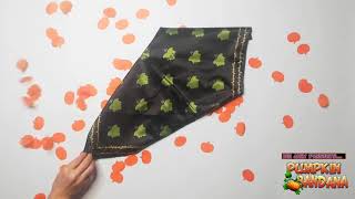 PUMPKIN BANDANA by Lee Alex