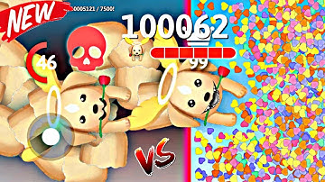 Boss Vs Boos SnakeBattle on Horns and Halos new event mod modmenu godmodmenu snake io #gameplay p88