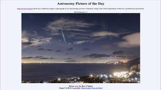 2024 February 17 - Meteor over the Bay of Naples