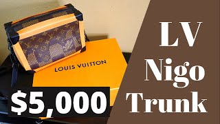 Louis Vuitton x Nigo Soft Trunk (Review & Unboxing) Damier Ebene Giant Monogram - Virgil Abloh screenshot 5