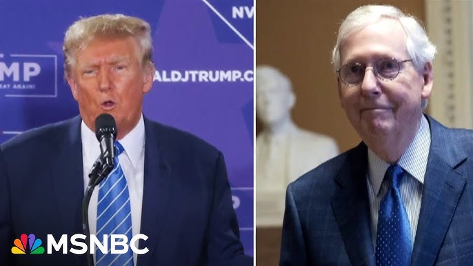 Trump Unsure About Working With Mitch Mcconnell If Re Elected