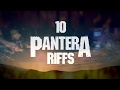#206 10 Pantera Riffs - with Ola Englund