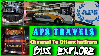 🚌APS TRAVELS | Chennai 🔁 Ottanchatiram | BUS EXPLORE | Travelling Enforcer #chennai#dindigul#omnibus screenshot 5