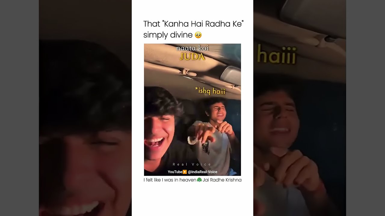 Isq Risk But Radha Krishna Version Karan Sharma Raghav Chitkara X India Real Voice Shorts