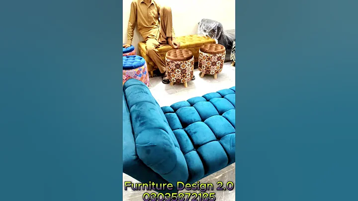 New Bubbly puffy design 2023 #youtubeshorts #diy #viral #puffy #bench