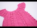 Vestido de niña a crochet Majovel muy fácil y rápido . #crochet #ganchillo