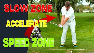 Hit The Brakes For Faster Clubhead Speed | Golf Sequence Drill