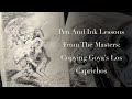 Pen  ink lessons from the masters copying goyas los caprichos