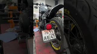 Выхлоп Harley-Davidson Sportster. &quot;Мастерская Басмача&quot;.