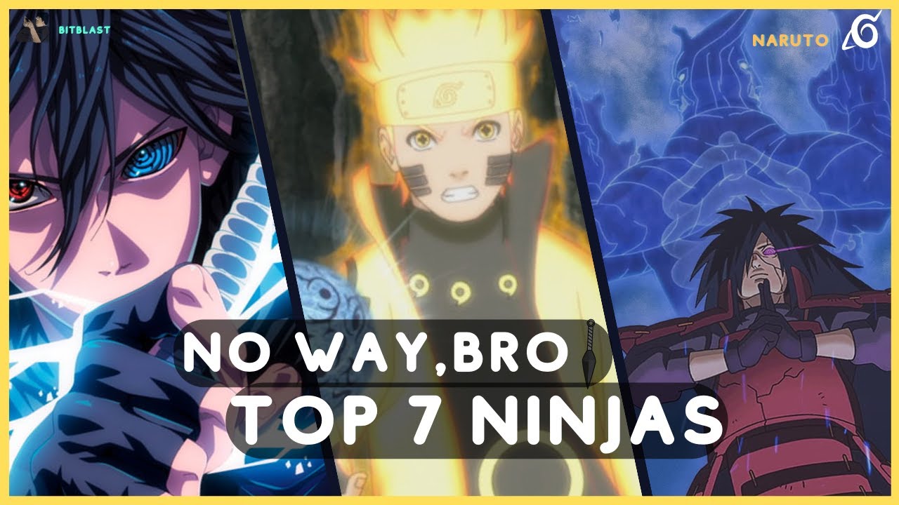 TOP 7 - Shinobis de Naruto