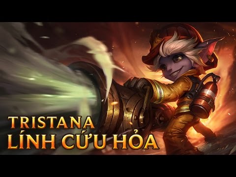 Tristana Lính Cứu Hỏa - Firefighter Tristana - Skins lol