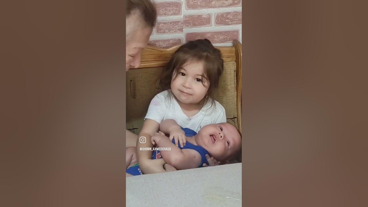 сыночек и дочка мамина счастье - YouTube