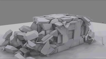 Simple setup destruction with Thinking Particles.