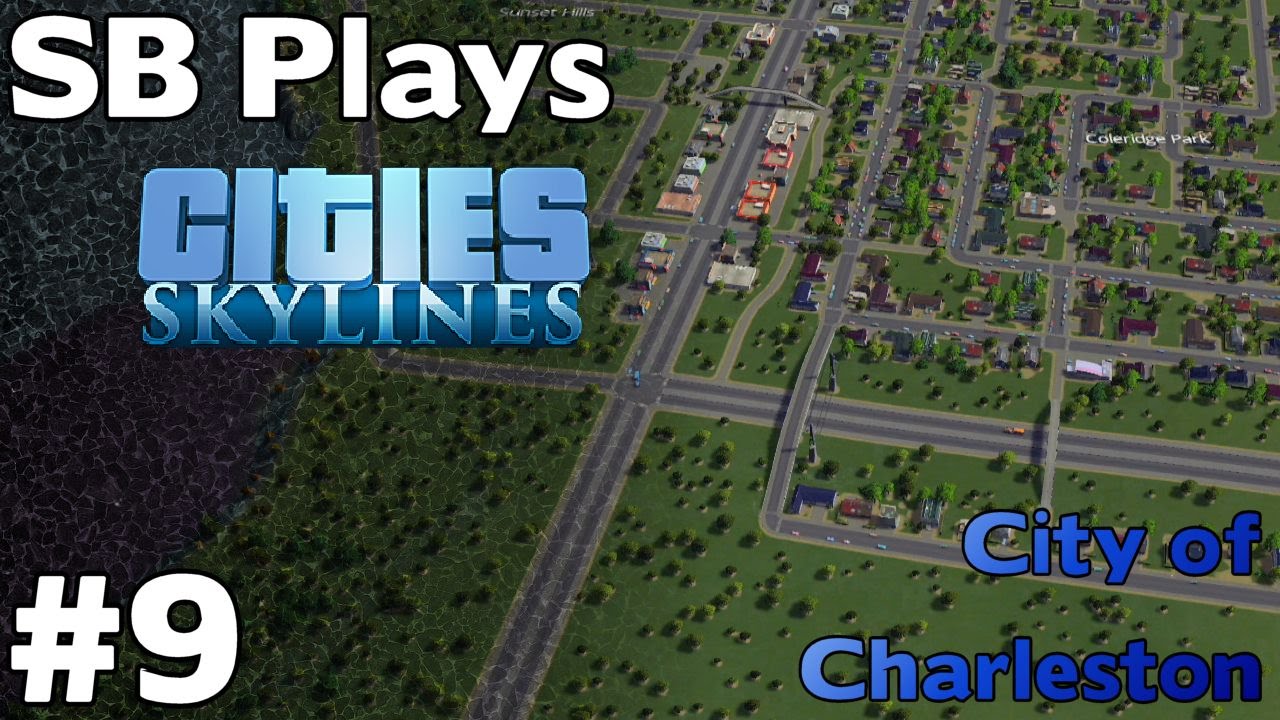 Pedestrian Paths - SB Plays Cities Skylines ep9 - YouTube