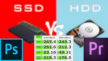 SSD vs HDD Windows Loading | Photoshop | Adobe Premiere Speed test | Samsung 860 EVO 500GB SSD