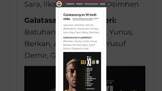 Yensekte Yeni̇lsekte Galatasaray