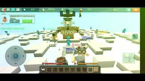 Playing EGGWARS (Blockman Go :Blocky Mods)