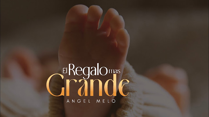 La canción más bella para dedicar a tus hijos/ El regalo más Grande/ Angel Melo
