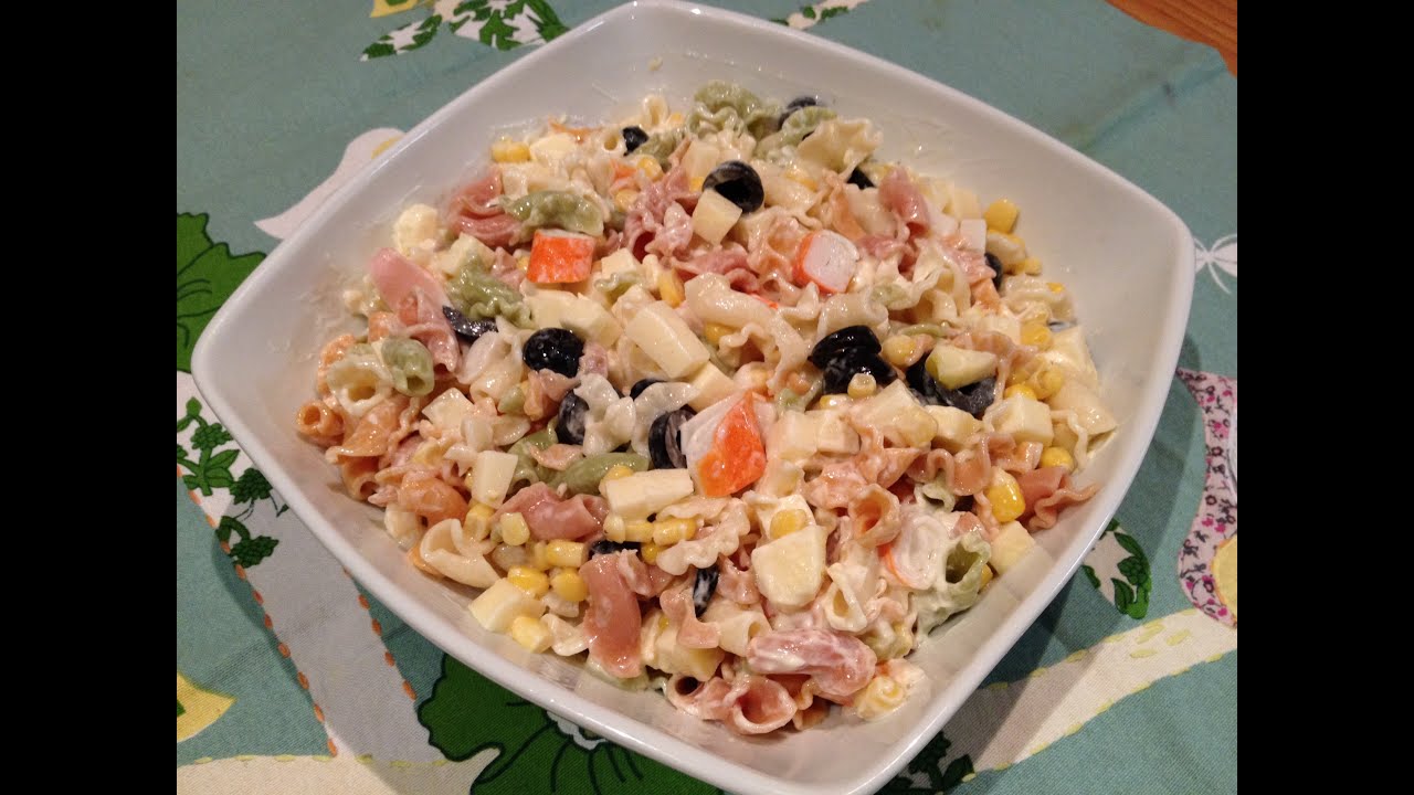 Ensalada de pasta