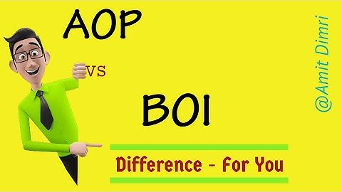 Difference between Association of Persons (AOP) and Body of Individuals (BOI) #tax #caexams #bcom