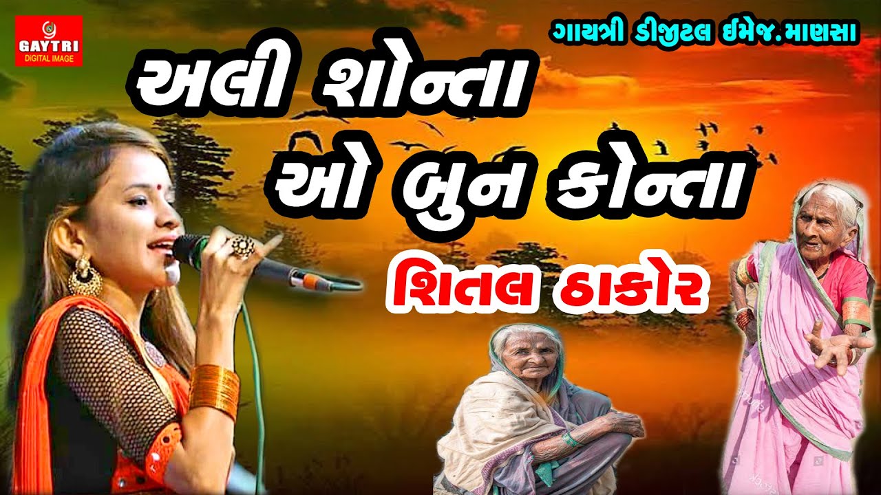 Shital Thakor    Ali Shonta O Bun KontaHit Gujarati SongLive Garba program