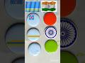 Aruba 🇦🇼 India 🇮🇳 painting on water 💦 drops| flag art| #shorts #youtubeshorts #ytshorts #viral #art