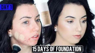 NATASHA DENONA FOUNDATION X Acne/Pale Skin {First Impression Review & Demo!} 15 DAYS OF FOUNDATION