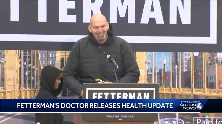 Doctor says Fetterman recovering well from stroke