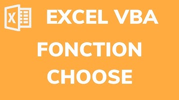Excel VBA: Choisir entre plusieurs valeurs avec la fonction CHOOSE (équivalent à la formule CHOISIR)