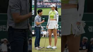 長身ゴルファーの一瞬の仕草にSNS大盛り上がり!🔥#ゴルフ #golf #pgaティーチングプロ #short  #tallwomen #tallestgolfer #sports