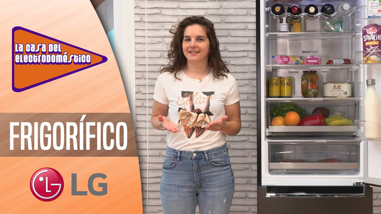 LG GBB72MCUGN - Frigorífico combi de dos metros, inox negro, Clase D.