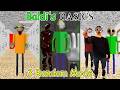 Baldi's Basics – 3 Random Mods // STILL, 99 seconds, +B