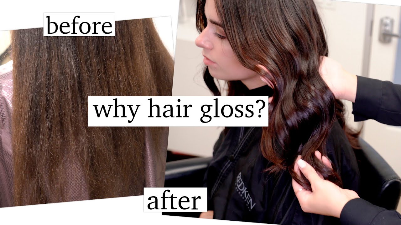 Why You Need Hair Gloss! - YouTube