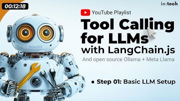 Tool Calling with LangChain.js - Step 01 - Basic LLM Setup