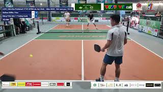 LIVE | Giải đấu Pickleball VTV9 OPEN Lần thứ Nhất – Năm 2025 - Đôi nam pro | V2-B4