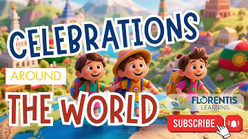 Celebrations Around the World Song | Learn English Festival Vocabulary for ESL Learners