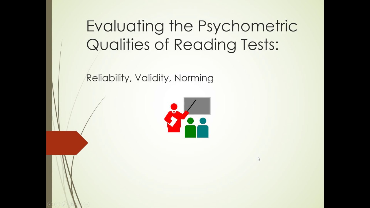 how to test validity and reliability