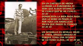 Video thumbnail of "EL GITANO GROSERON - GILDARDO MONTOYA (CON LETRA)"