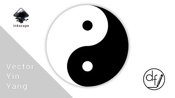 Fast and Easy Yin Yang Design in Inkscape