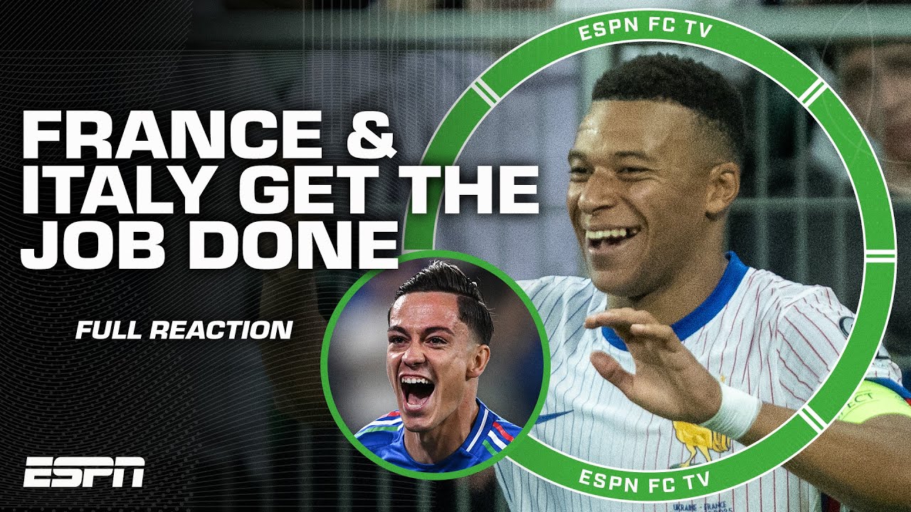 FULL REACTION: France & Italy get BIG WINS in World Cup Qualifiers 👀 | ESPN FC
