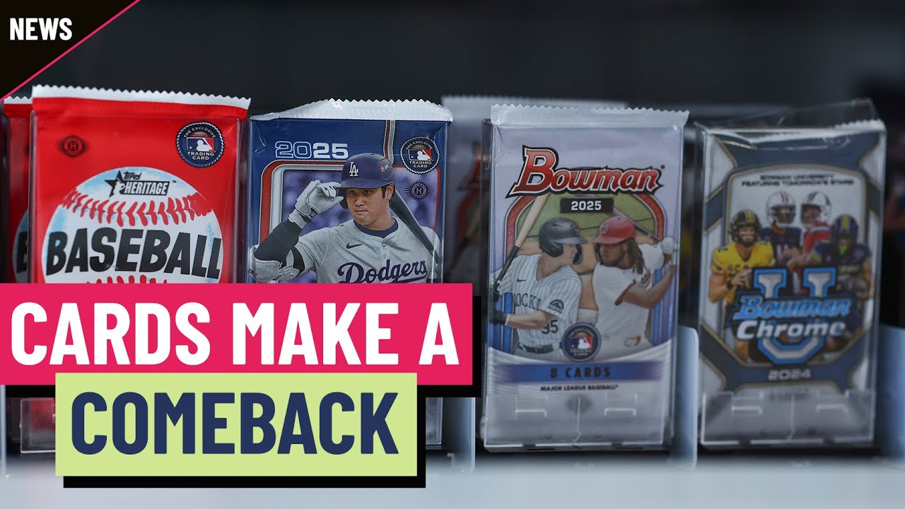 Trading cards make a major comeback