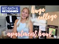 HUGE college apartment haul 2020! Bed Bath & Beyond
