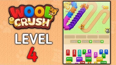 Wool Crush Levels 4 Gameplay