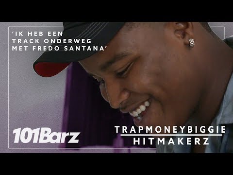 TRAPMONEYBIGGIE: ‘Ik heb een track onderweg met FREDO SANTANA’ | Hitmakerz | 101Barz