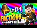 Minecraft FACTIONS VERSUS #1 'MOLTEN REALM!' - Treasure Wars S2