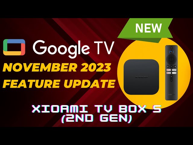 Chromecast with Google TV 4K vs Xiaomi TV Box S 2nd Gen - Dignited