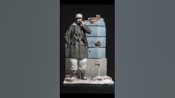 3D printed figure and display base - PDF Painting guide for download