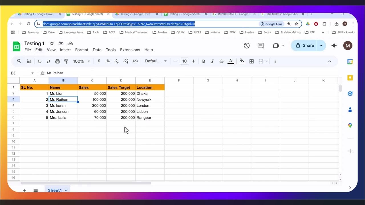 how-to-bring-data-from-one-google-sheet-to-another-automatically-youtube