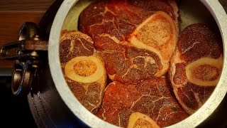 Говяжья голень в афганском казане. Говядина с овощами рецепт